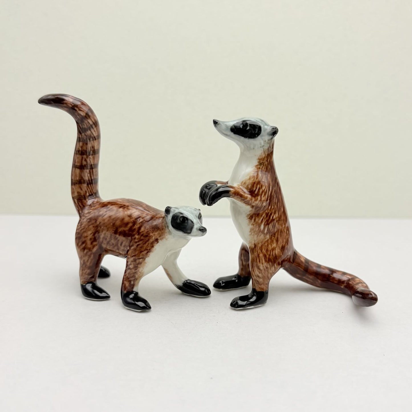 2 Coatimundi Red Raccoons