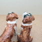 St. Bernard Ceramic Salt & Pepper Shaker Set