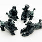Set of 4 Poodles