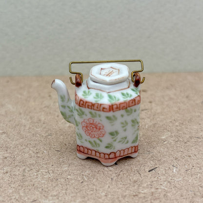 Mini Ceramic Teapot Figurines