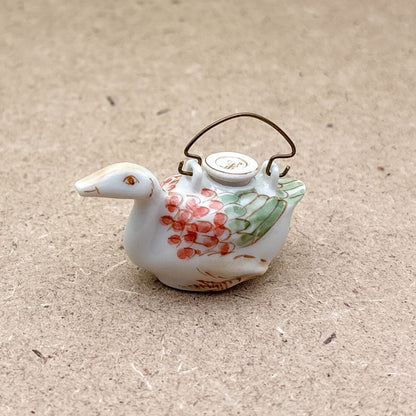 Mini Ceramic Teapot Figurines