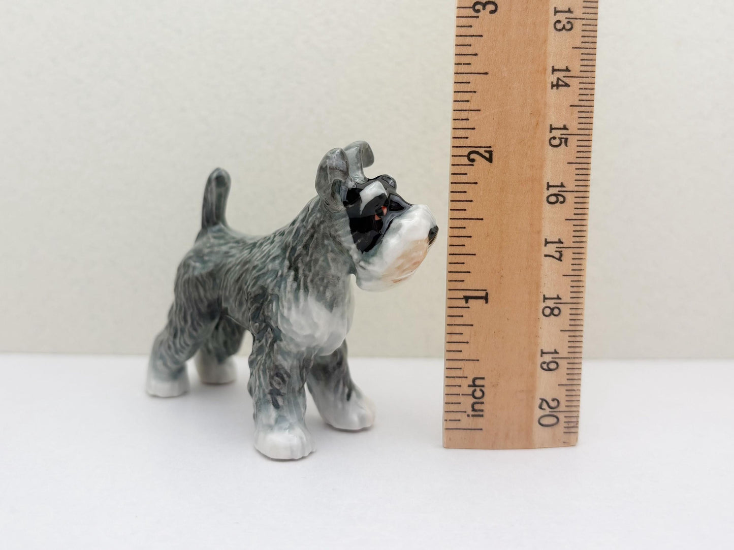 Schnauzer Figurine Set