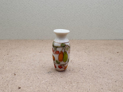 Hand Painted Vase: Fruit or Lotus