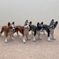 Hand-Painted Boston Terrier Ceramic Figurine: Pet-Themed Decor