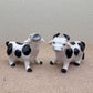 Hand-Painted Ceramic Cow Figurines (Set of 2) - Farmhouse Decor