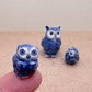 Indigo Blue Owl Set