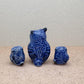 Indigo Blue Owl Set