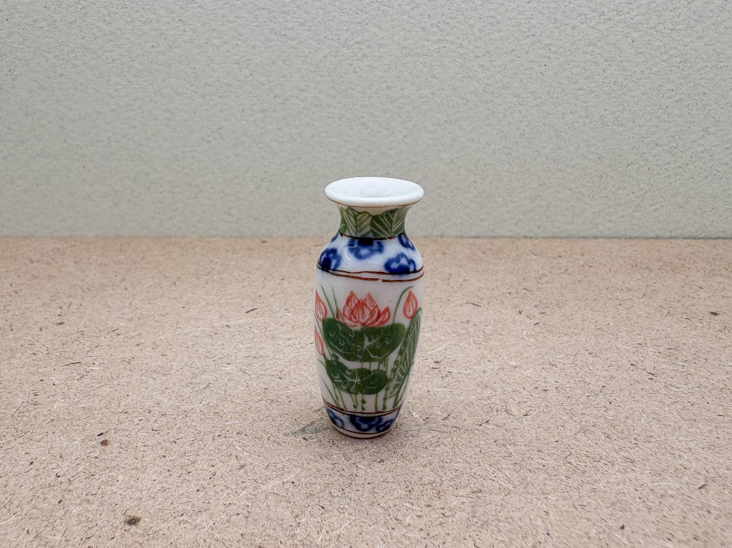 Hand Painted Vase: Fruit or Lotus