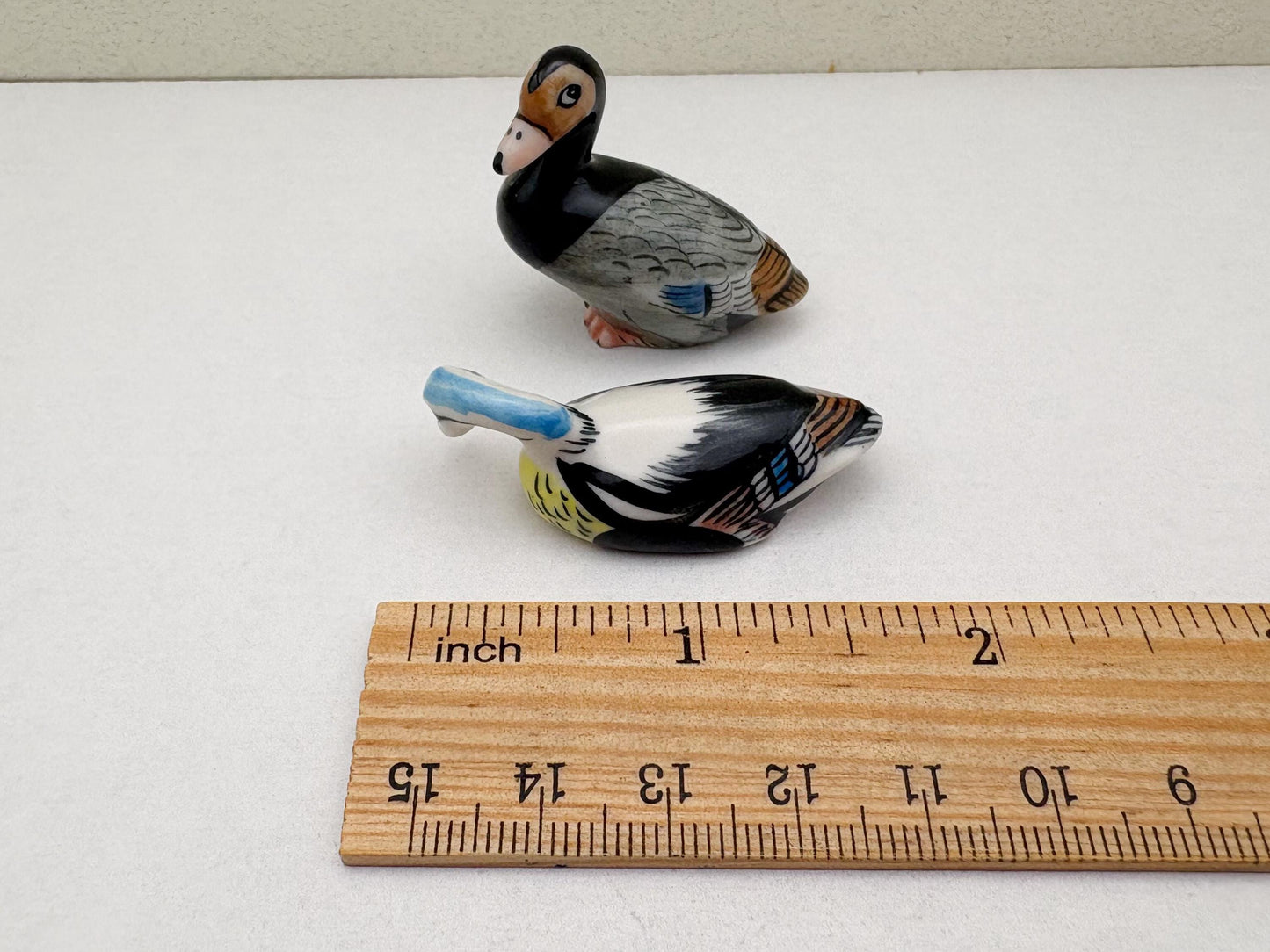 Hand Painted Ducks Decor