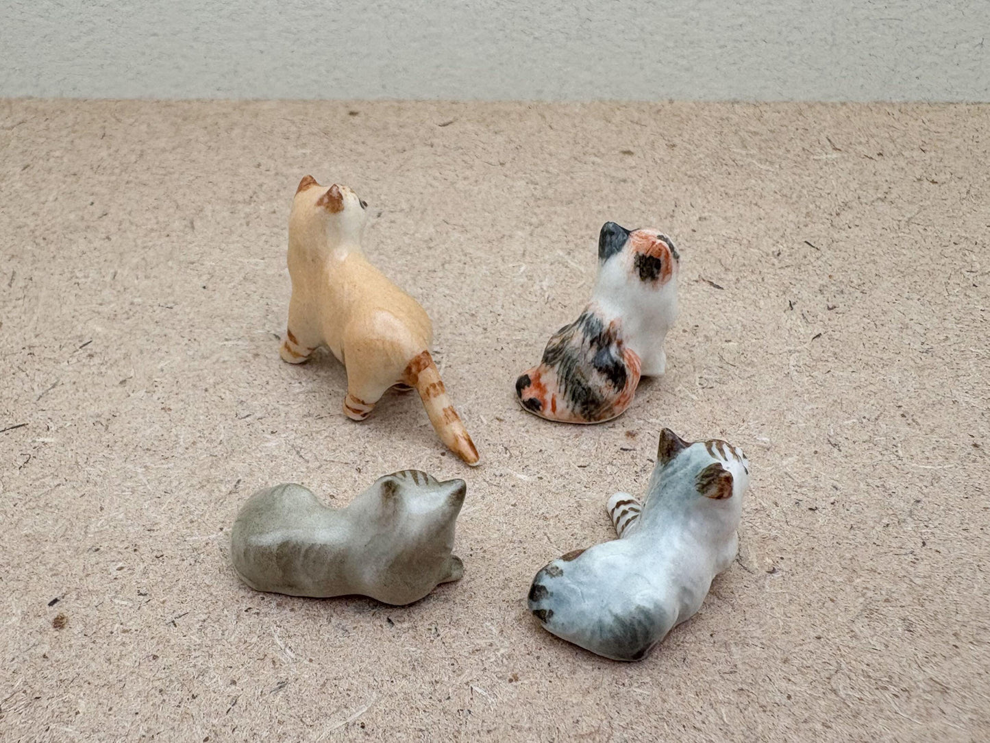 Set of 4 Mini Cats
