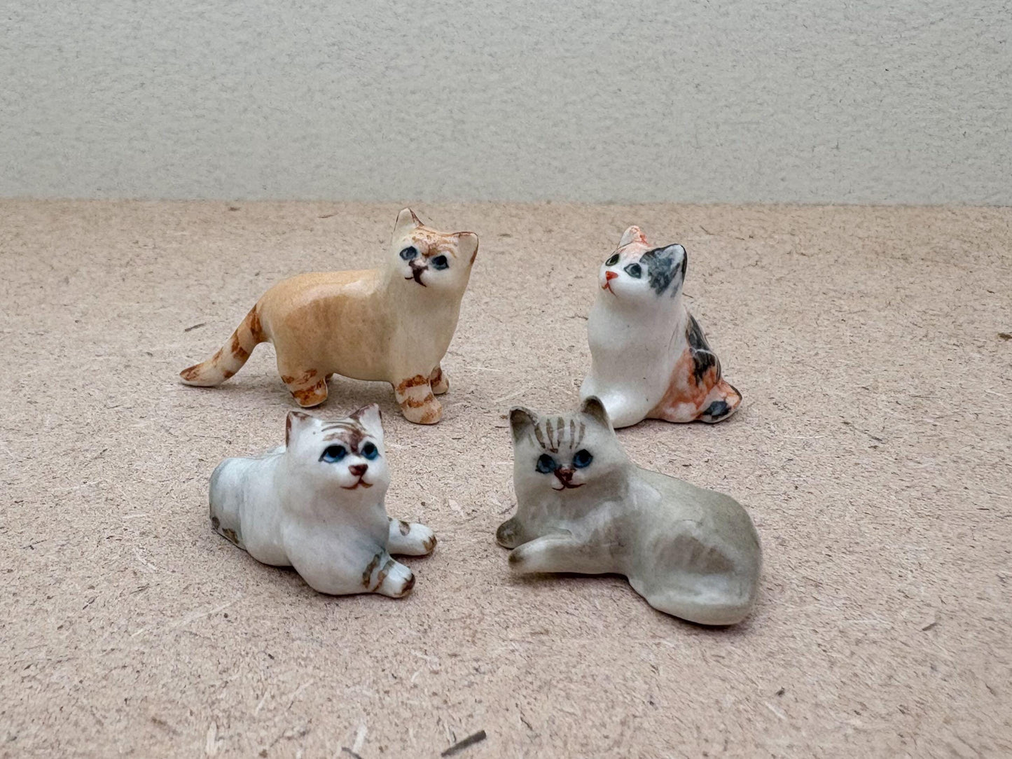 Set of 4 Mini Cats