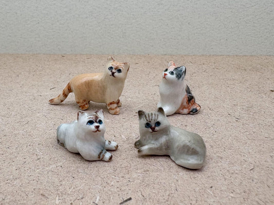 Set of 4 Mini Cats