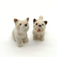2 Tiny West Highland Terrier