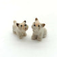 2 Tiny West Highland Terrier