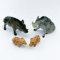 4 Wild Boars Family