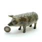 5 Pig Family Ceramic Figurines Statue