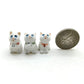 6 Tiny Lucky Cat Kitten Figurines