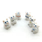 6 Tiny Lucky Cat Kitten Figurines
