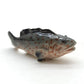 3 Grouper Fish Ceramic Figurines Miniature Statue