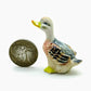 3 Duck Bird Ceramic Figurines Siblings Statue