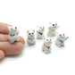 6 Tiny Lucky Cat Kitten Figurines