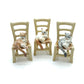 Kitten Cat Ceramic Figurine Miniature on Chair