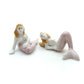 2 Mermaid Figurines
