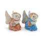 Angel Ceramic Figurine Miniature with Wings Statue