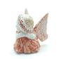 Angel Ceramic Figurine Miniature with Wings Statue