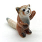 3 Red panda Bear Ailurus Fulgen