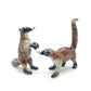 2 Coatimundi Red Raccoons