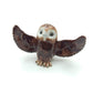 Owl Spreading Wings Figurine