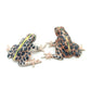 2 Brown Forest Mating Frogs