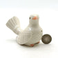 2 Pigeon Bird Figurines Ceramic Salt & Pepper Shakers