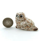 2 of Set Owl Bird Ceramic Figurine Minaiture Statue