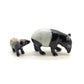 2 Malayan Tapirs