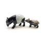 2 Malayan Tapirs