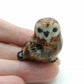 Whistle Owl Bird Fish Ceramic Figurine Statue