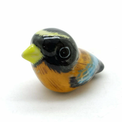 Whistle Owl Bird Fish Ceramic Figurine Statue
