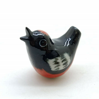 Whistle Owl Bird Fish Ceramic Figurine Statue