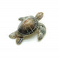 Set of 2 Tiny Sea Turtle Figurine Ceramic Statue