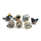 Whistle Owl Bird Fish Ceramic Figurine Statue