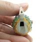 Whistle Owl Bird Fish Ceramic Figurine Statue