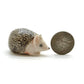 2 Hedgehog Porcupines with Tree Trunk