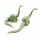 Set of 4 Dinosaur Brachiosaurus Ceramic Figurine Statue