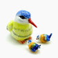 3 Sandpiper Bird Ceramic Figurines