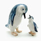 Set of 2 Penguin Bird Ceramic Figurine Phillip Island Mama & Baby Statue