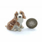 Set of 4 Cocker Spaniel Dog Ceramic Figurine Statue