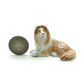 2 Collie Dog Ceramic Figurines