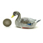 2 Northern Pintail Duck Ceramic Figurines Statue